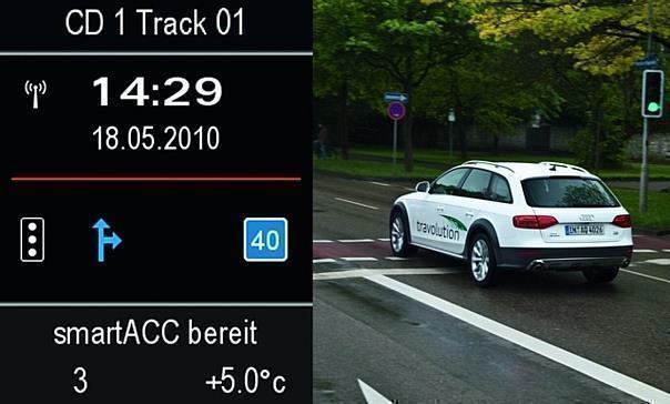 Audi travolution - Ampelphasenassistent